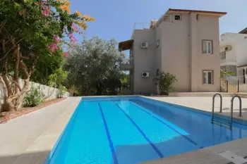 Kalkan three bedroom sea view apartment for sale